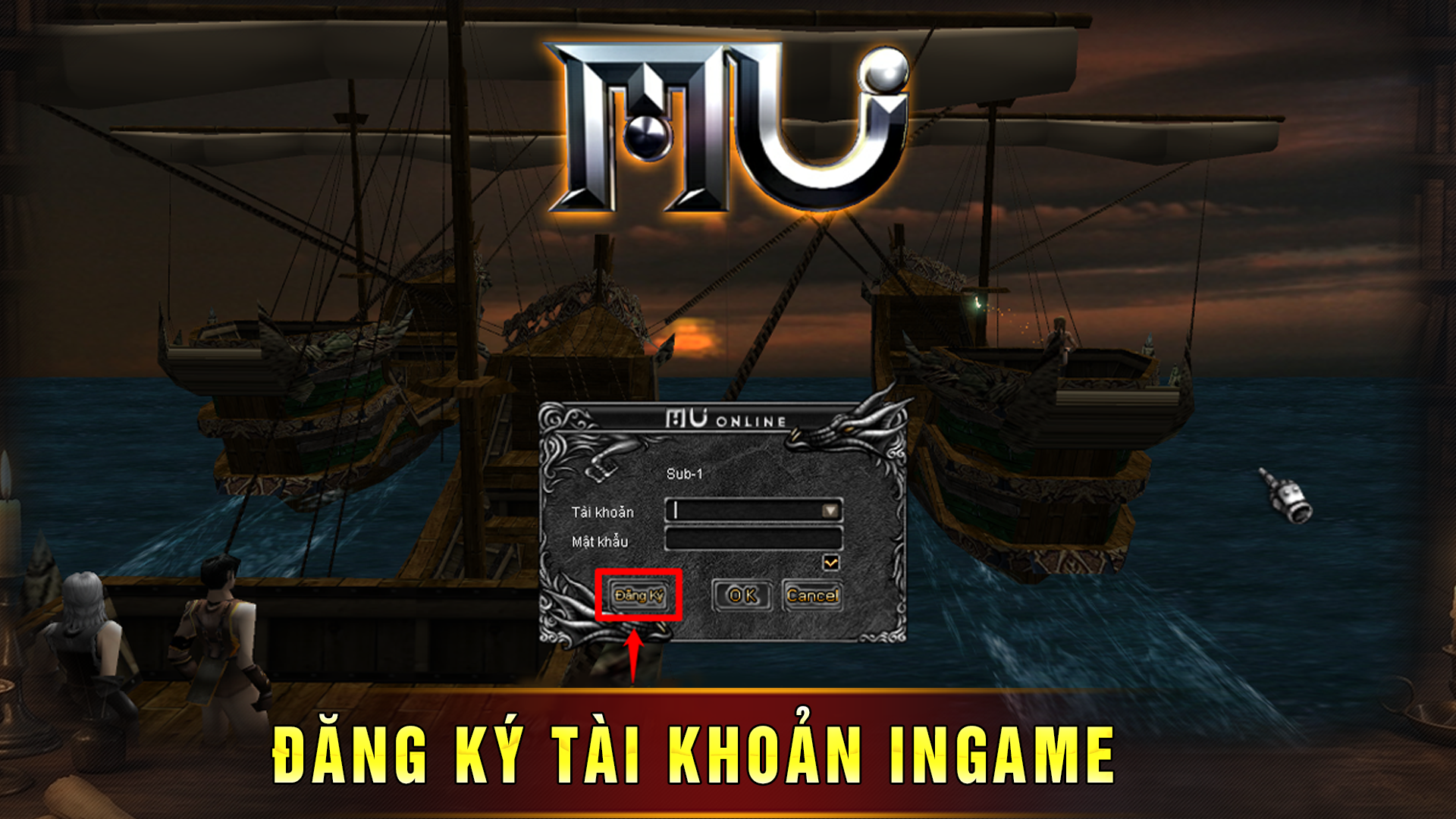 Đăng ký tài khoản Ingame